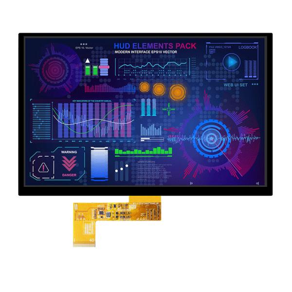 type lisible de lumière du soleil de module d'affichage à cristaux liquides d'IPS TFT LVDS des pixels 1280x800
