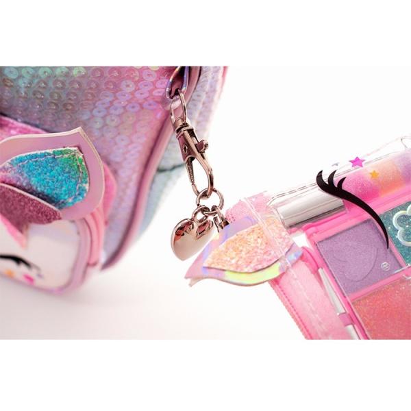 Unicorn Backpack Pretend Makeup Play Set Kids Makeup Kit For Girls BSCI Certified
