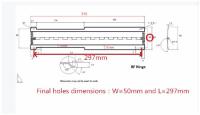 Exacto brillante menos metal del OEM de las rebabas que sella la bisagra de aluminio de las piezas para el libro de música coral