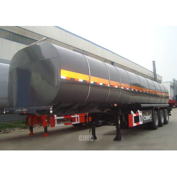 Pneumatic 30CBM 100 Ton CIMC 3 Axle Bitumen Tanker Trailer