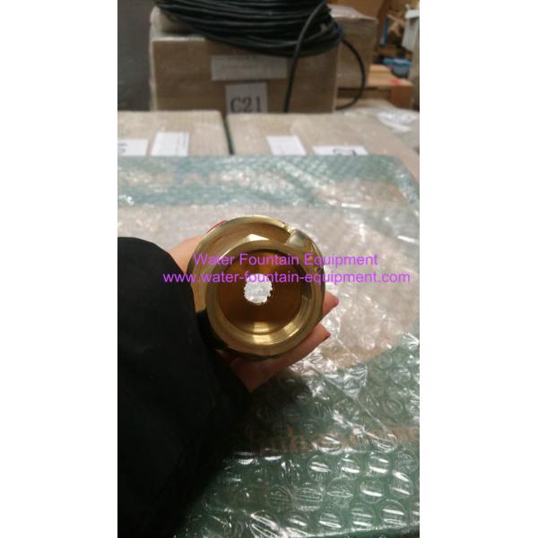 Brass Material Ice Tower Water Fountain Nozzles Directional Tower Cedar Foam Nozzle