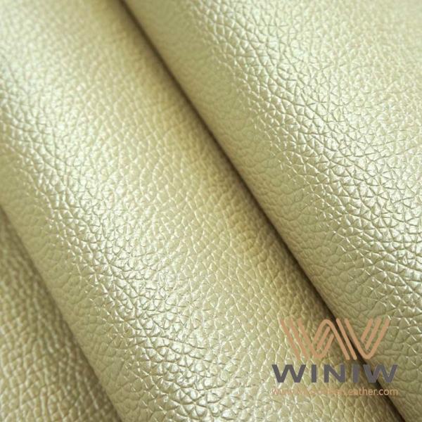 Synthetic Faux Leather Upholstery Fabric Embossed For Furniture Sofa Upholstery