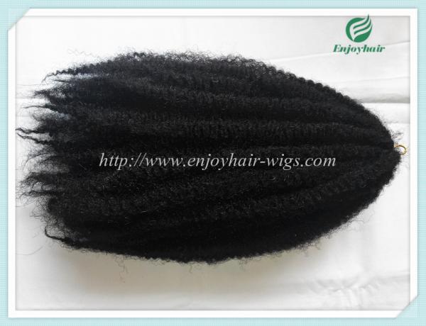 Japanese kanekalon synthetic mary braid hair extension afro kinky hair1#color  16''-22''.