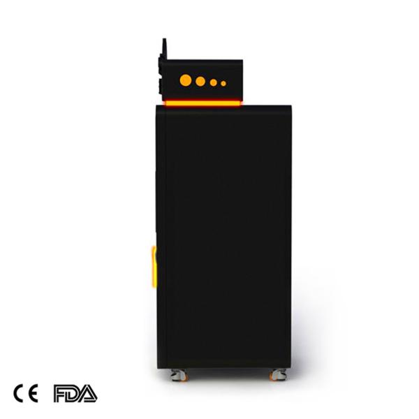 COMMERCIAL CENTER YELLOW RED 220V 50HZ pure ORANGE JUICER VENDING MACHINE