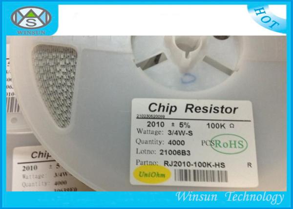 2010 Metal Oxide Film Resistor High Efficiency SMD Power Resistor For Instruments