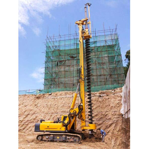 Буровое оборудование CFA длинного винта конструкции роторное