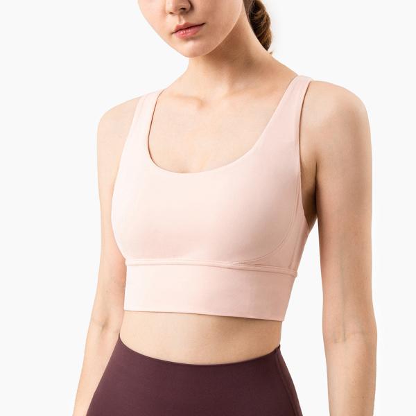 Design de linha de busto OEM/ODM Lindas alças cruzadas Costas Tridimensional Sense Yoga Tank Top Spring Activewear Yoga Vest