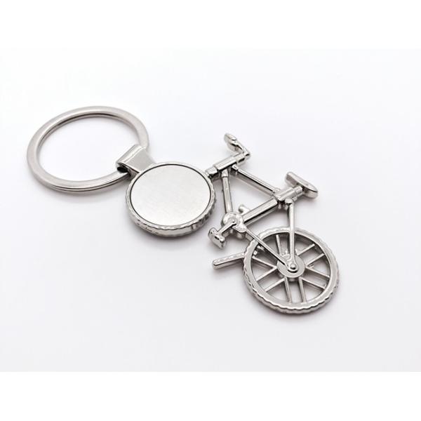 Лазер металла велосипеда выгравировал подарок сувенира велосипеда логотипа колец для ключей ключевой цепной