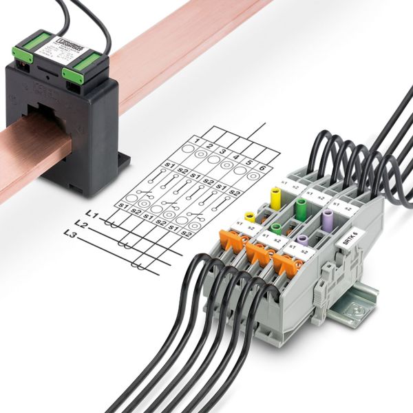 Phoenix Contact Din Rail Terminal 3026272 URTK 6 - Test disconnect terminal block Phoenix Connector