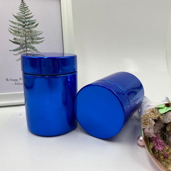 Sports Nutrition Packaging HDPE Body PP Cap Empty Plastic Bottle for Protein Powder Jar