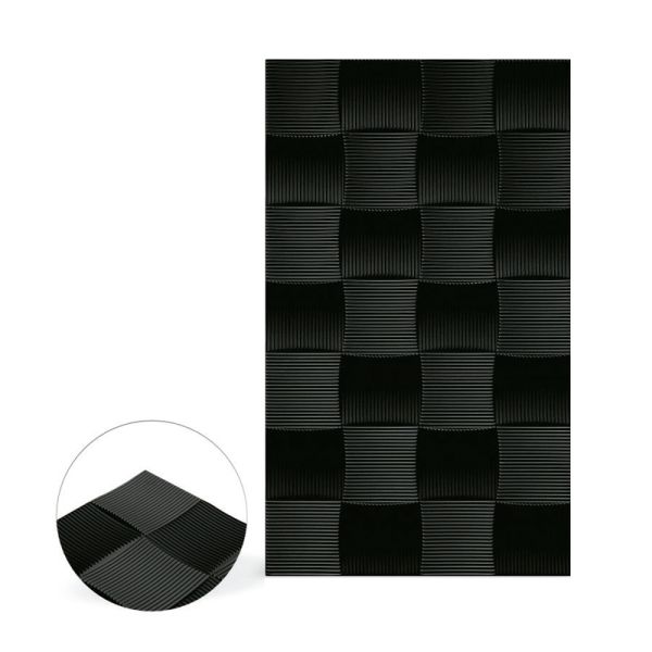 0.45mm Thick 3D Geometric PVC Film Thermoformable Stereoscopic Foil For Wardrobe