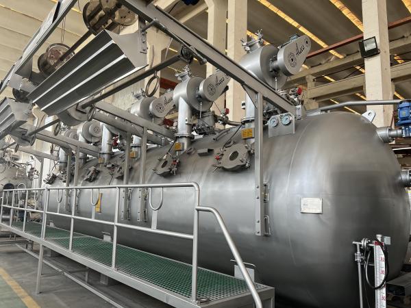 SUS316L Salvo Fabric Dyeing Machine Industrial HTHP Fabric Dyeing Machine