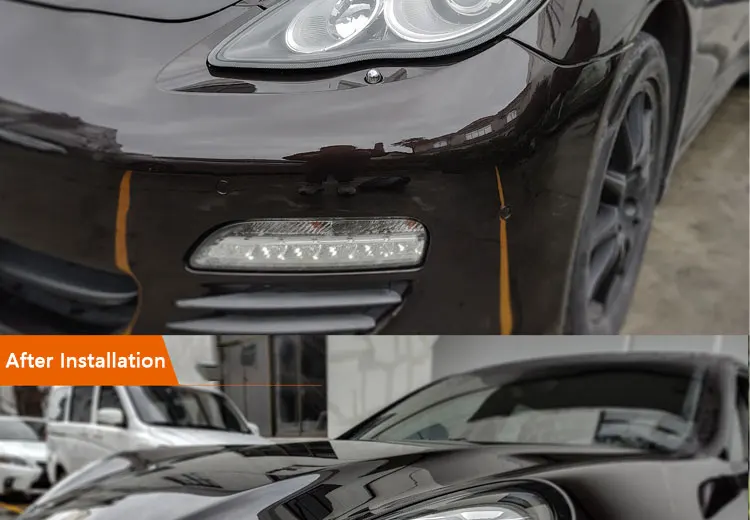 Для Porsche Panamera 970.1/2 Старый на новый 2010-2016 Обновление 2022 Матрицы светодиодные фары