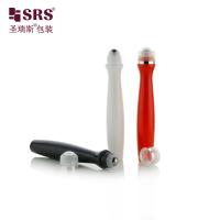 SRS8447-15ML Boule en acier à rouleaux en plastique de couleur personnalisée vide pour gel pour les yeux