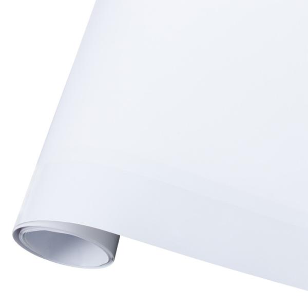 Waterproof PVC Decorative Foil Kitchen Cabinet Film White