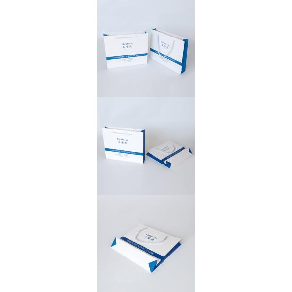 CE SGS Embossing 20*11*22cm Printed Paper Carrier Bags