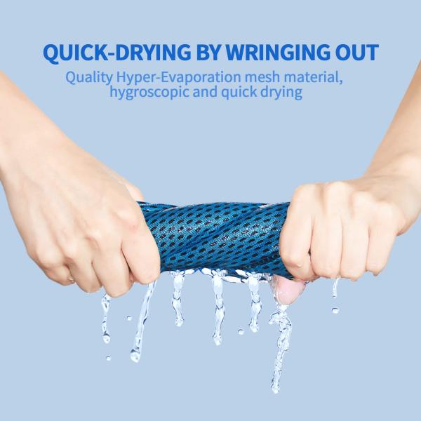 Спортивное охлаждающее полотенце Custom Logo Быстросухое микроволоконное полотенце для йоги Beach Fitness
