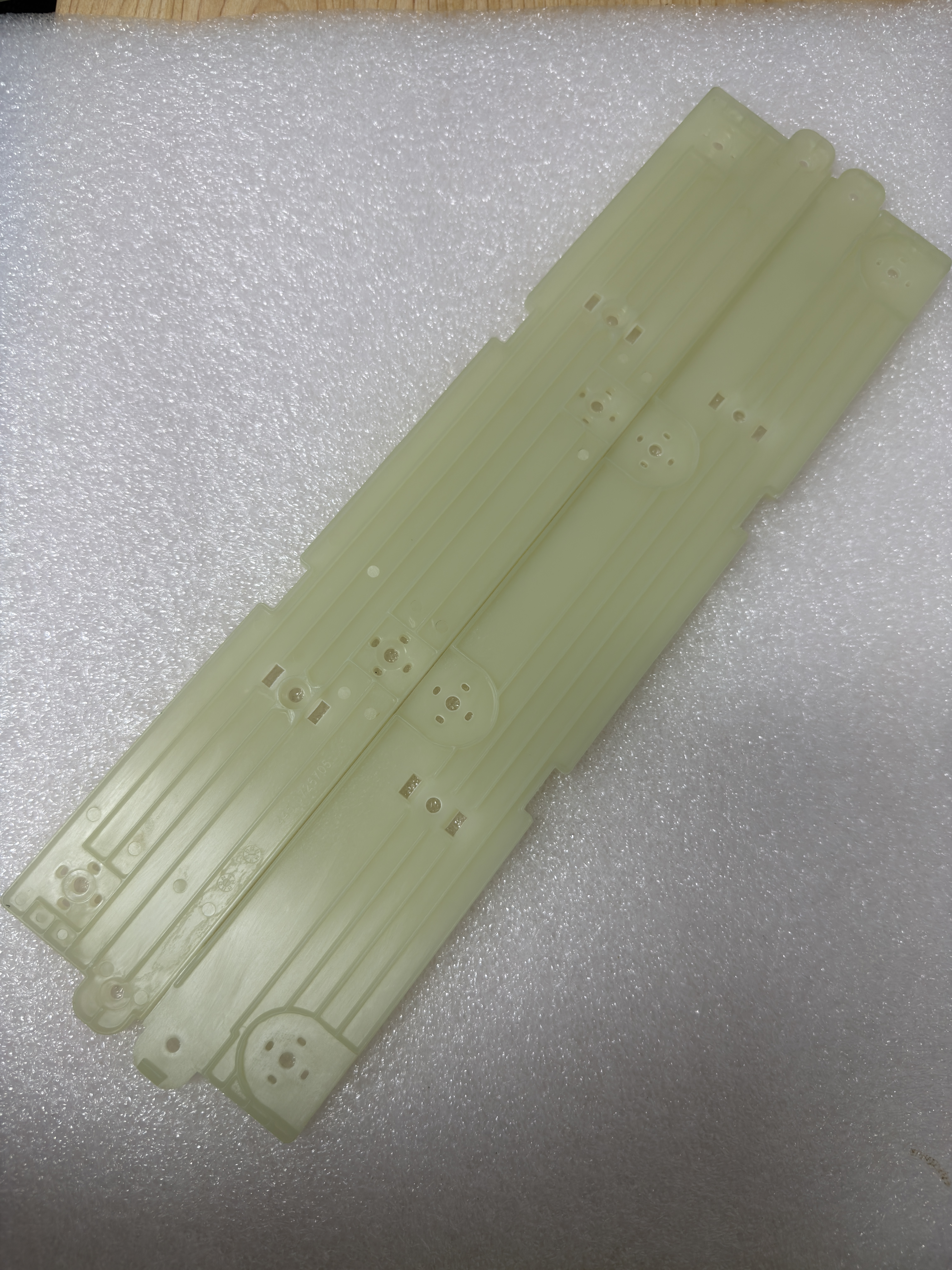 445-0726705 ATM Machine  Atm Parts NCR Cassettes White Rails Right & Left for S2 Lids  4450726705