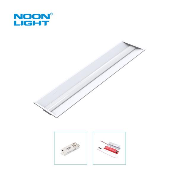 1FTX4FT LED Troffer Lights Gloss White Painting 2000lm-3500lm