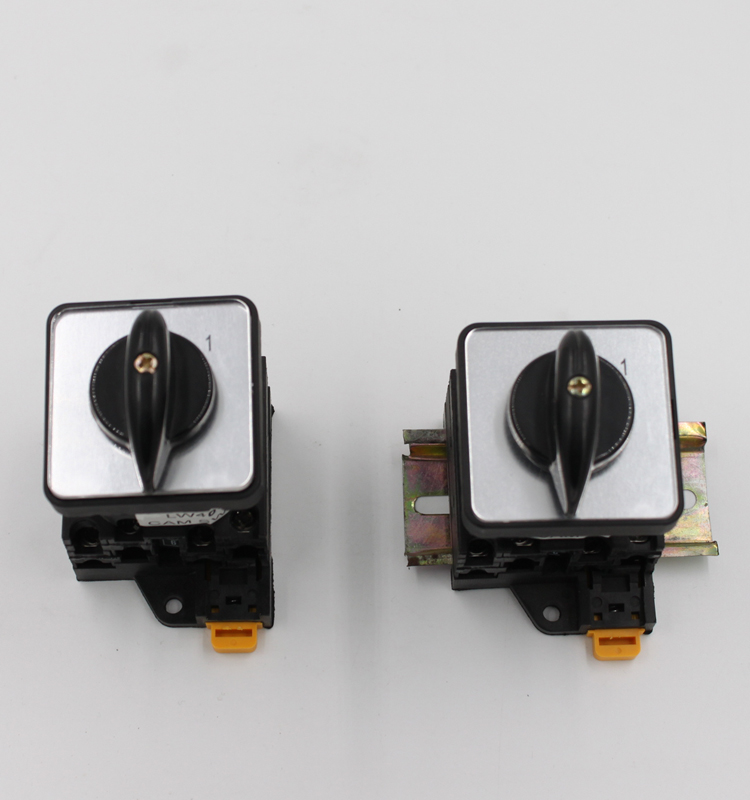 LW40 Series 25A 3-Pole 2-Position Rotary Cam Switch Din Rail Changeover Switch Product Category Rotary Switches