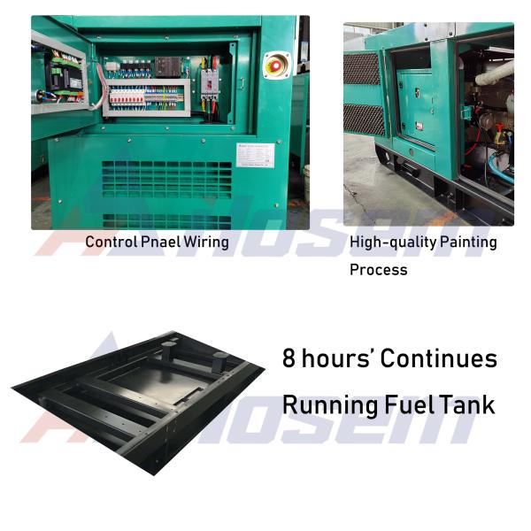 15kVA 20kVA 30kVA 40kVA 60kVA Super Silent Ricardo Generator Rainproof