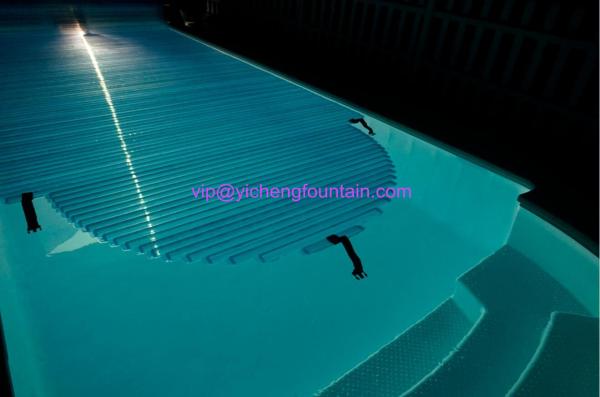 Polycarbonate UV Stable Pool Covers Above Ground Types Beautiful Easy Control