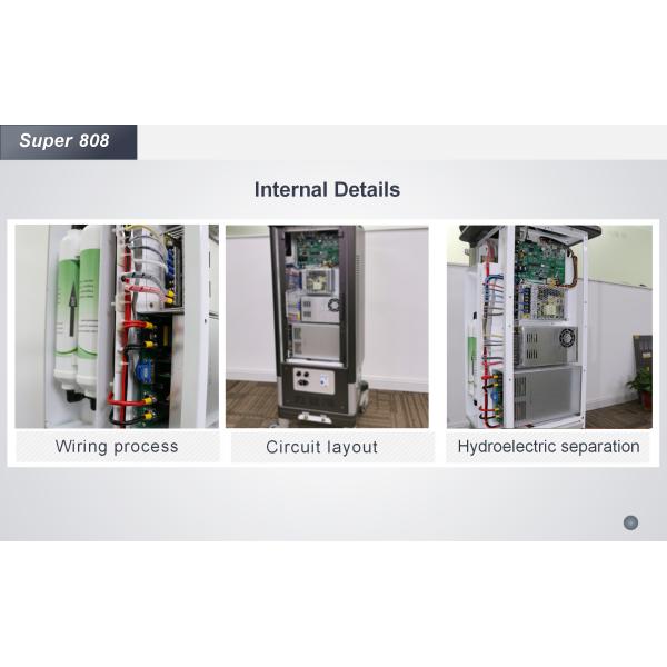 Высокомощная диодная лазерная машина Выходная мощность 600 Вт Температура воды 30 ° C Салонный эпилятор