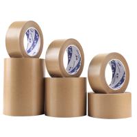 Tape de papier kraft autoadhésif renforcé bande de caoutchouc 120mic