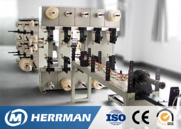 Fiber Optic Drop / FTTH / Premises Cable Making Equipment Jacketing Machine 80rpm