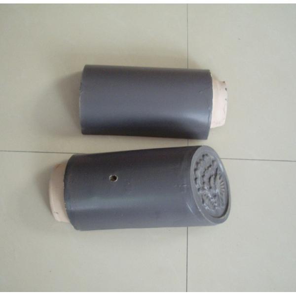 Gris chino antiguo de las tejas de tejado esmaltado