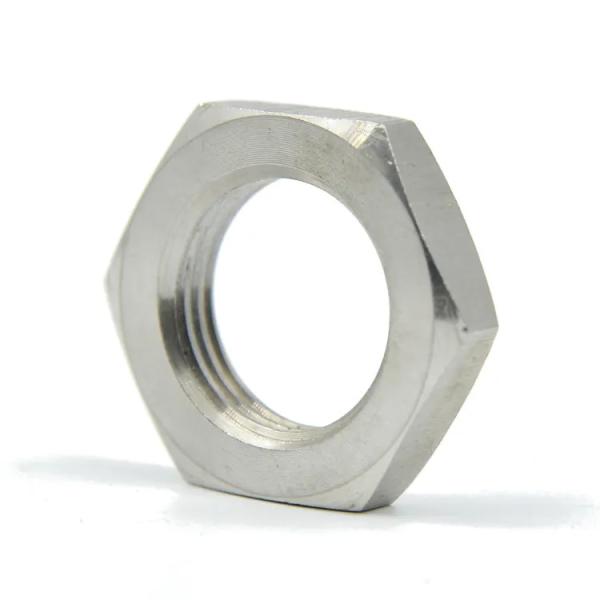 A porca fina rosqueada fêmea 304 de aço inoxidável da cabeça lisa/aço carbono/bronze encanta a porca de travamento
