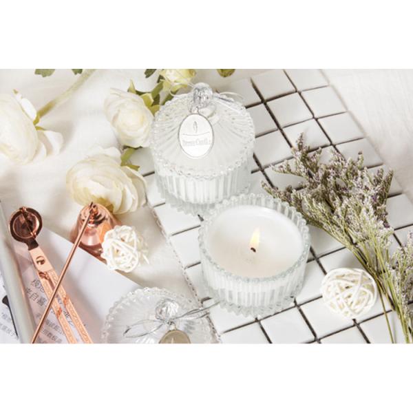 Роскошный стеклянный шатер держателя для свечи цилиндра формирует аттестацию CE SGS