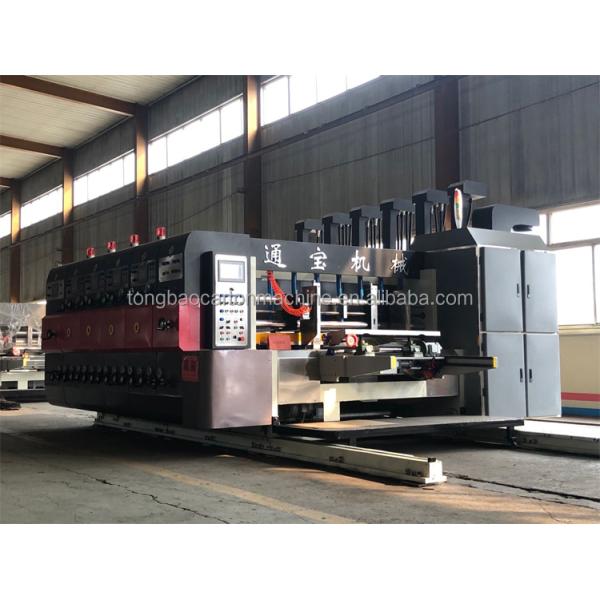 Автоматическая 3-цветовая печатная режущая машина для гофрированного картона