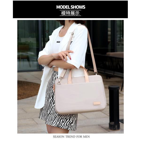 Canvas Portable Computer Bag Customized Color Waterproof Laptop Case Business Bags