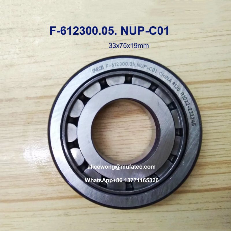 F-612300.05. NUP-C01 33x75x19mm automotive bearings