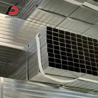 Fabrica personalizado 20*30 30*40 40*60 60*80*2/1.5mm tubo/tubo rectangular galvanizado en caliente