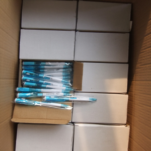 2015 Promotion Logo Custom Plastic LED Ballpen,Led Light Pen, Plastic Promotional rubber