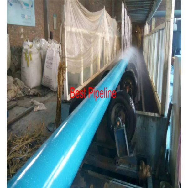 PFP A53 Water Supplies Coated Steel Pipe PE 2PE Surface 4-18 mm Thickness