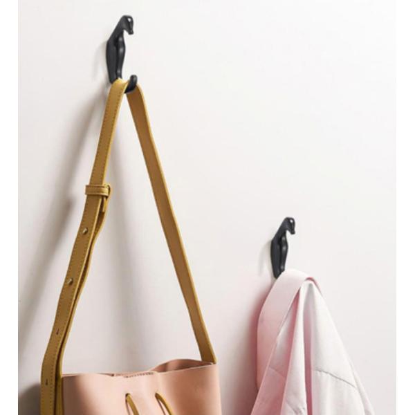 Современный золотой черный ткань пальто настенные крюки вешалки тяжелая работа цинковый сплав металл настенный монтаж двойные клюшки