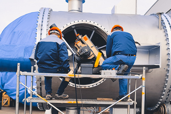 FI60 ID-Mount Flange Facing Machine: Precision Sealing Surface Restoration with ASME-Grade Quality for Large Diameters