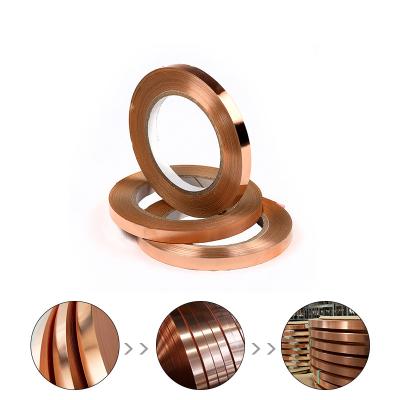 99.9% Pure Copper Coil C10100 C1220 T2 Copper Strip Long Lasting