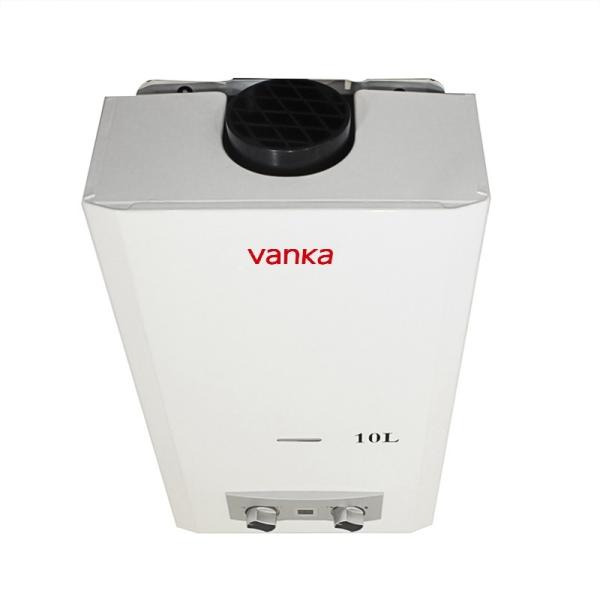 High Efficiency Tankless Natural Gas Hot Water Heater 2KW Exhausted Pipes Safety Device