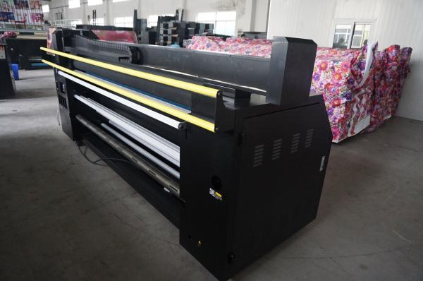 Máquina de impressão da bandeira da sublimação de 2.2m/impressora a jacto de tinta automáticas
