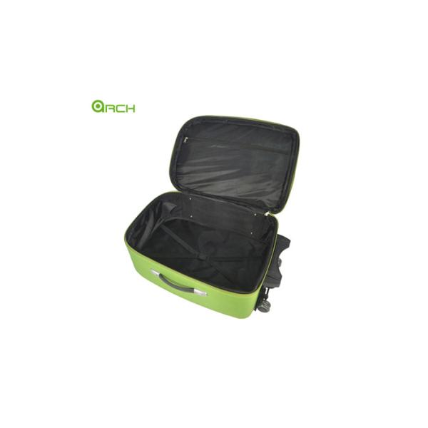 Large Capacity Round Shape Lightweight Luggage Bag with Two Front Pockets and 6 Skate Wheels
