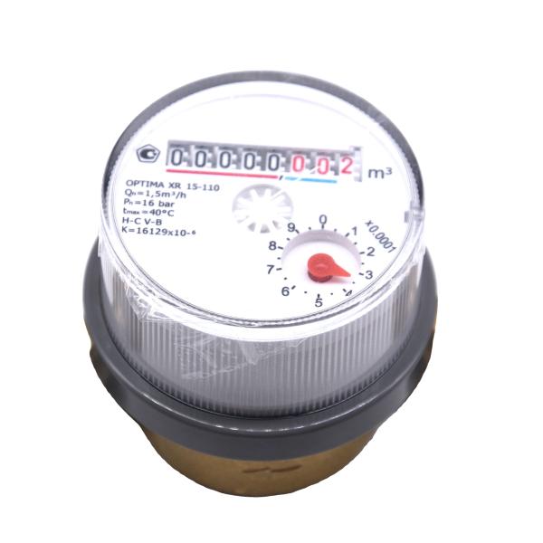 DN15 High precision brass single flow water meter