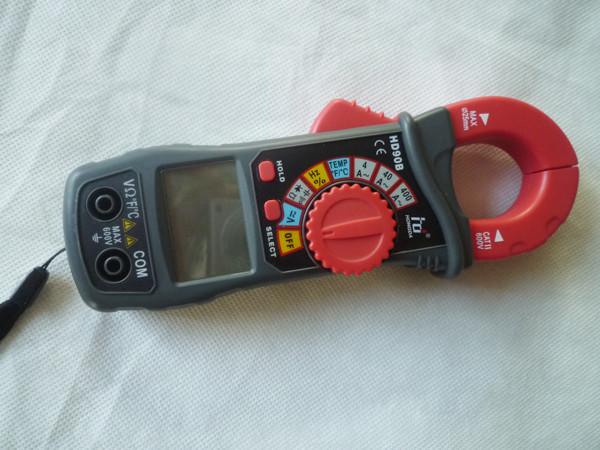 Mini Duty Cycle 25mm Jaw electrical clamp meter 40MΩ Resistance