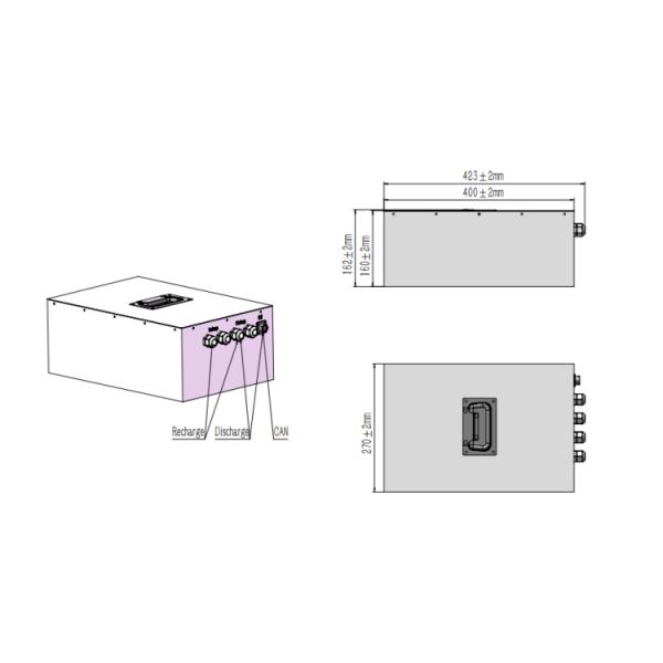 49V Portable Power Station 110V 220V 100W-1000W Rechargeable Power Generator