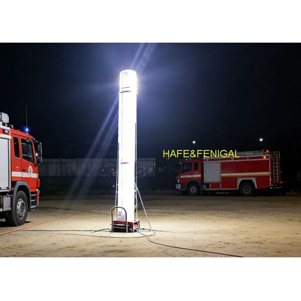 Portable Inflatable Lighting Tower Off-Grid, Heavy-Duty Solution For Mining & Construction