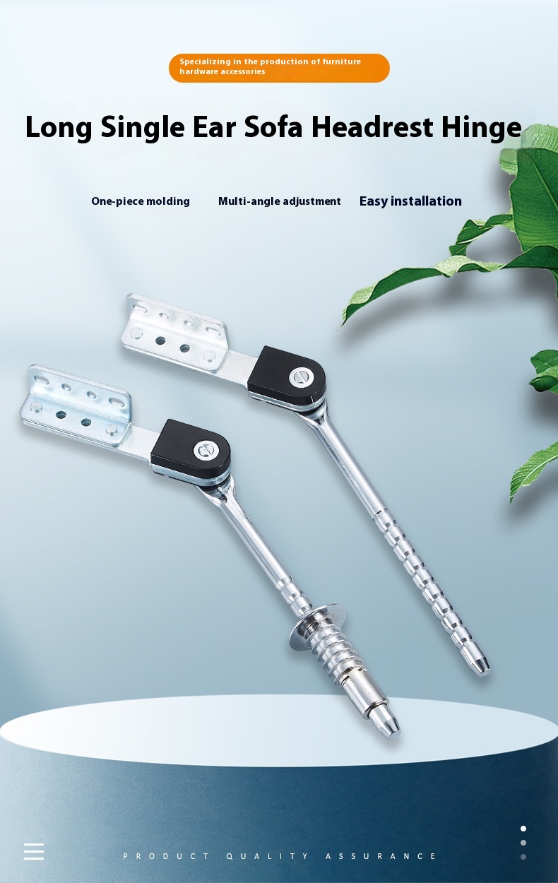 New Hardware Accessories Sofa Headrest Hinge Furniture Connection Angle Adjuster Ratchet Folding Armrest Furniture Hinge