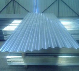 JIS SGCC / SGCH / G550 Corrugated Galvanized Roofing Sheet with 650–1050mm Effective Width and up to 3600mm Length